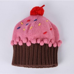 1pcs-2016-Free-Shipping-Winter-kids-hat-Lovely-cupcakes-modelling-children-embroidery-cake-ice-cream-hat-1