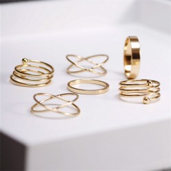 6Pcs-punk-gold-plated-stackable-Knuckle-midi-rings-for-women-Finger-Ring-set-bague-Ring-Set-1