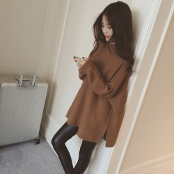 Autumn-Winter-Women-Loose-Knitted-Sweater-Oversized-Long-Sleeves-O-Neck-Tops-Outwear-Pullovers-1