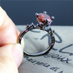 Simulated-Red-Diamond-Flower-Black-Rings-for-Women-Men-Engagement-Party-Gifts-High-Quality-Jewelry-Trendy-1